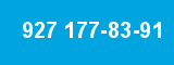 927 177-83-91